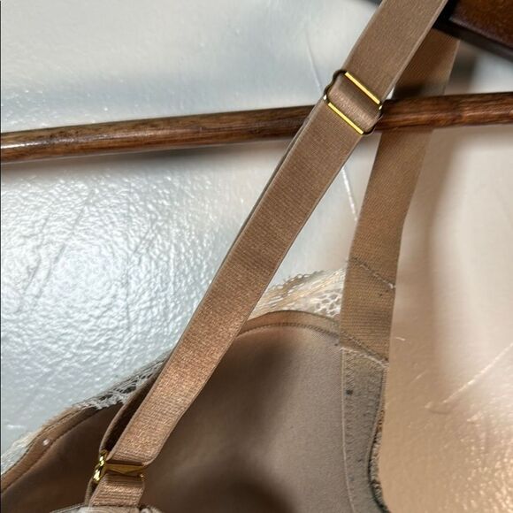 Third Love Beige Cream Lace Bra with Adjustable Straps Size 36D - Picture 8 of 14